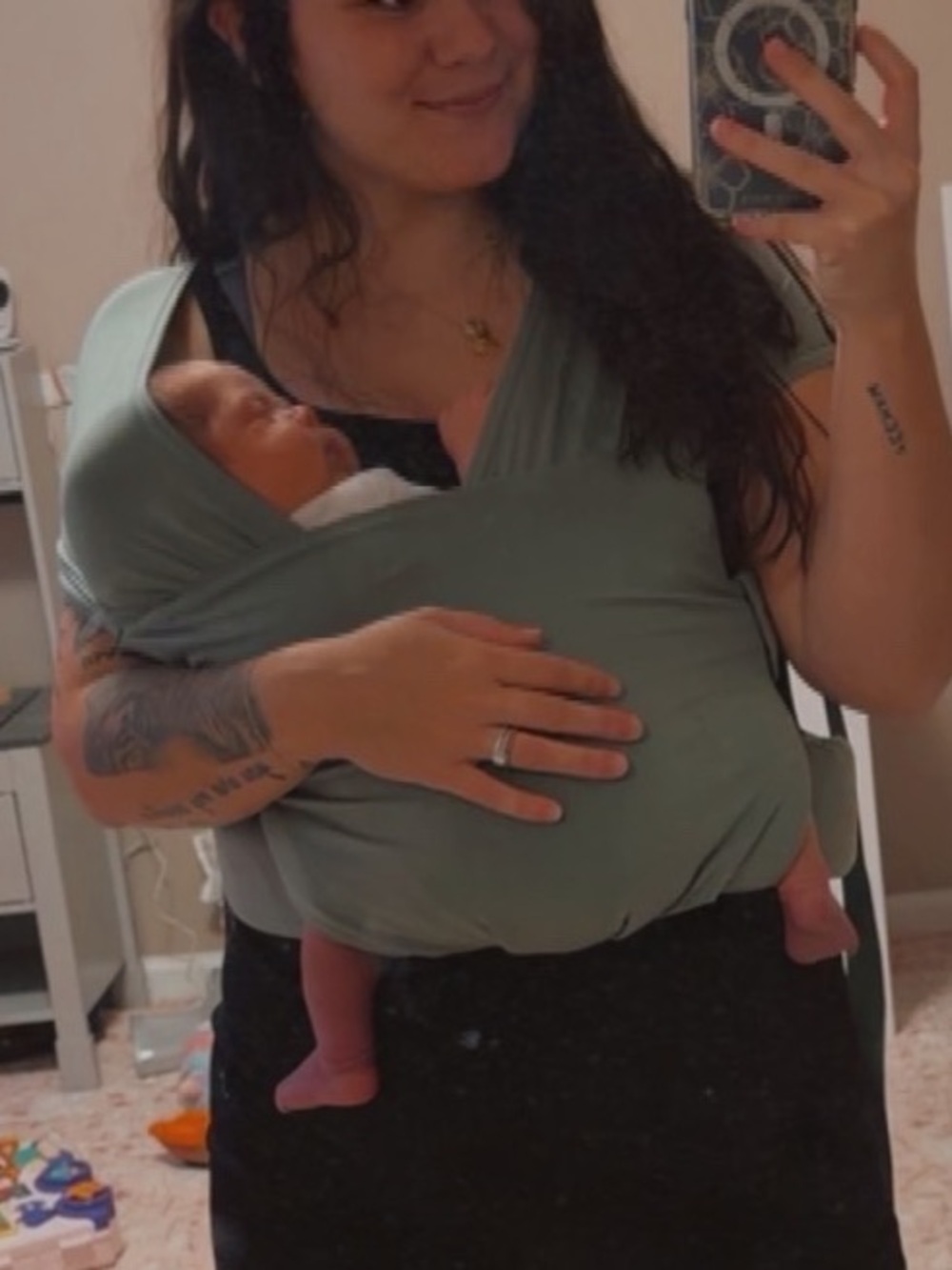 Wildbird Ariel Buckle Wrap/ Sage Green